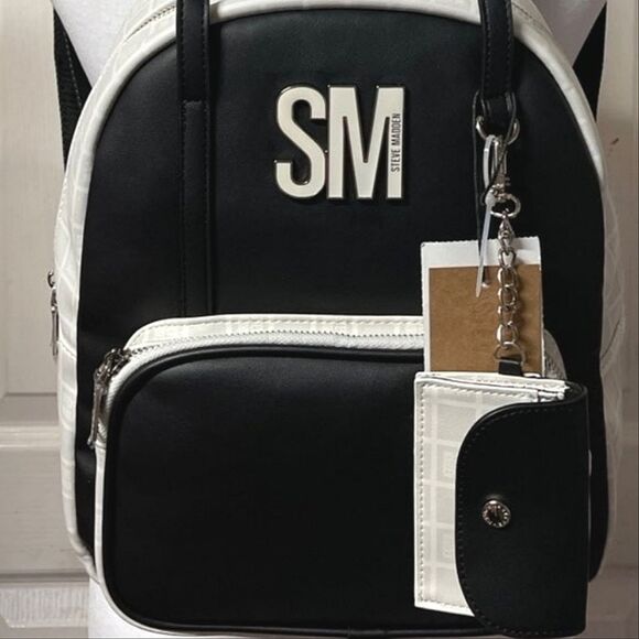 Steve Madden BHeather Block Logo Backpack main image 7
